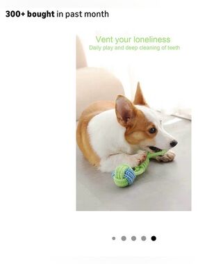 🐶 Interactive Green and Blue Dog Tug Toy